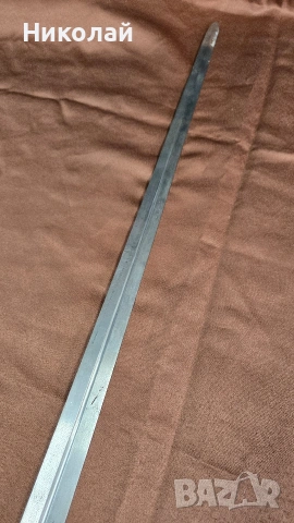Огромен меч, палаш, сабя Западна Европа над 110см, снимка 6 - Антикварни и старинни предмети - 53939439