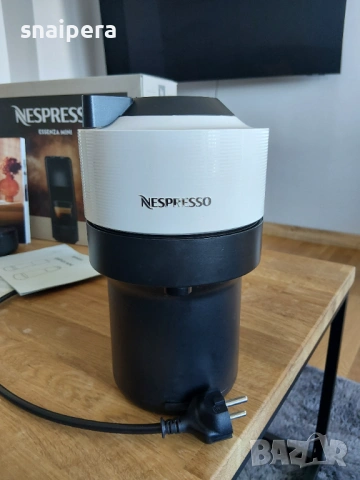 Кафемашина с капсули NESPRESSO VERTUO POP Mch White, снимка 2 - Кафемашини - 53889189