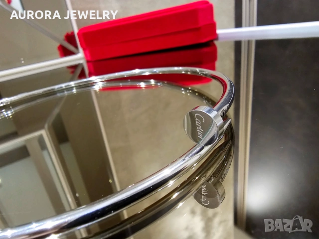 CARTIER Nail Juste un Clou Classic Silver Колие Пирон, снимка 6 - Колиета, медальони, синджири - 53238949