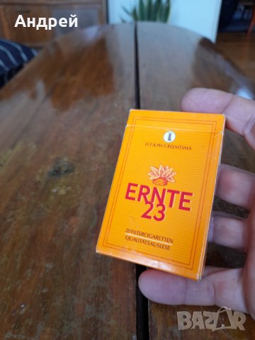Стара кутия от цигари Ernte 23, снимка 3 - Други ценни предмети - 39566076