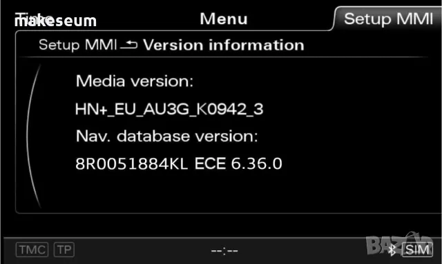 Audi MMI 3G Plus HN+R A1 A4 A5 A6 A7 A8 Q3 Q5 Q7 – Карти 2023 & Софтуер P1001 (Европа), снимка 6 - Аксесоари и консумативи - 49510063