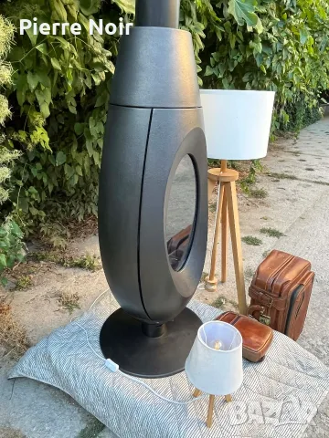 Дизайнерска чугунена печка 5kW, снимка 2 - Отоплителни печки - 55578523