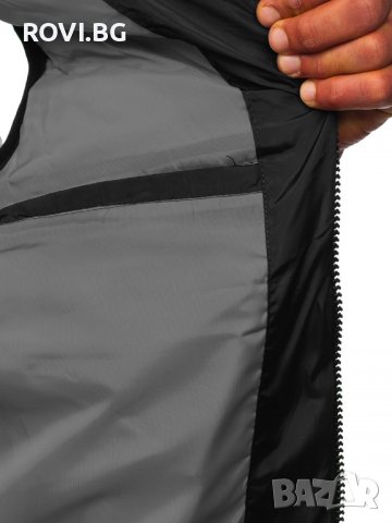 Мъжки елек с качулка – 3306 черен / тъмносин, снимка 16 - Други - 37897708