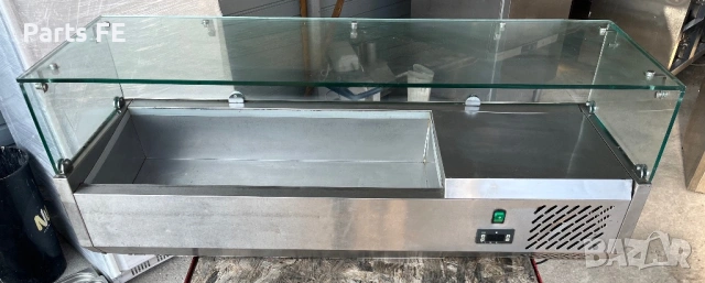 Салатен бар професионална хладилна витрина мензола за гастро норми salaten bar hladilna vitrina