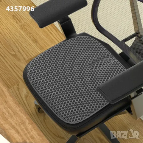 Подложка седалка РА293 силикон 43х40 - Черна