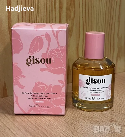 Gisou парфюм за коса с аромат на роза wild rose