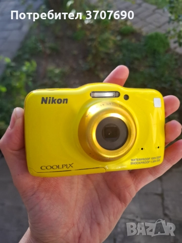 Компактен дигитален фотоапарат Nikon Coolpix S32 , снимка 3 - Фотоапарати - 52481552