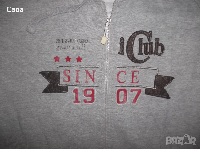 Суичър NAZARENO GABRIELLI  мъжки,2ХЛ, снимка 2 - Суичъри - 52566824