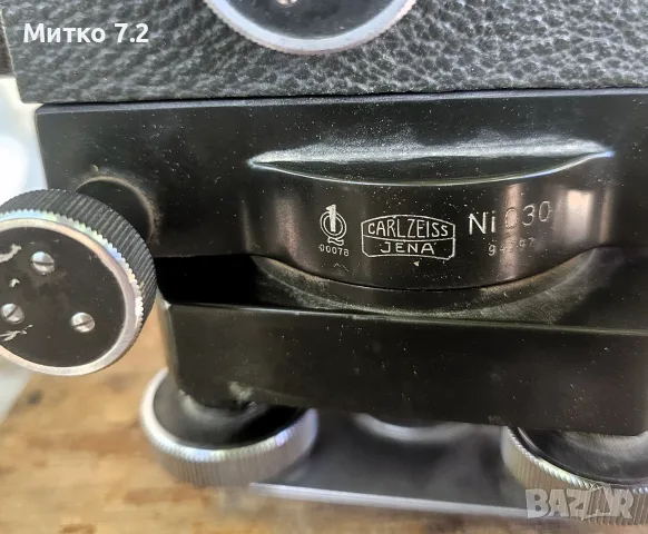 Carl Zeiss Jena Ni 030 нивелир , снимка 8 - Измервателни инструменти - 55786475
