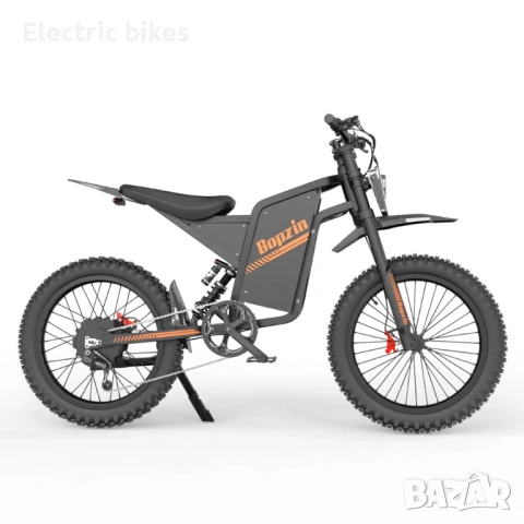 Електрически велосипед Bopzin Q8, 60V/35Ah, 3000W до 60 км/ч, снимка 3 - Велосипеди - 54164901