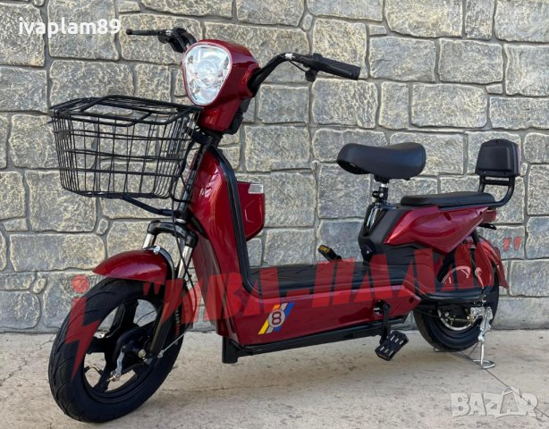 ЕЛЕКТРИЧЕСКИ Велосипед ( скутер) с две седалки-MPM 4040-управлява се БЕЗ книжка и регистрация в КАТ, снимка 1