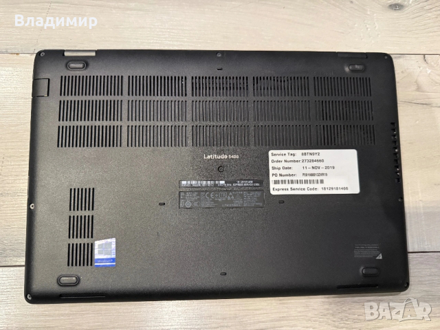 Dell Latitude 5400-i5 8365u/16гб/256гб м.2 nvme/подсветка, снимка 9 - Лаптопи за работа - 53897808