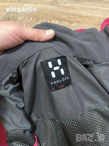 Висок клас Hard Shell дамско яке HAGLOFS GoreTex 28.000мм Lepus Jacket , XS размер, снимка 8 - Якета - 52827003