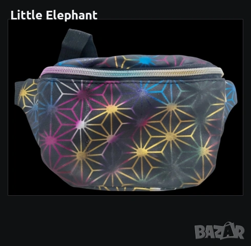 Pre order ​🌌 Стилна Чанта за Кръст с Геометричен Принт – Модерна и Удобна 🌌/нова