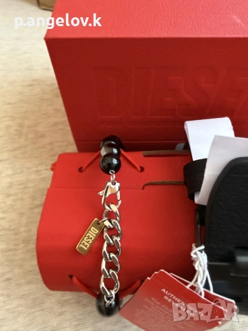 часовник Diesel + гривна , снимка 4 - Дамски - 55748248