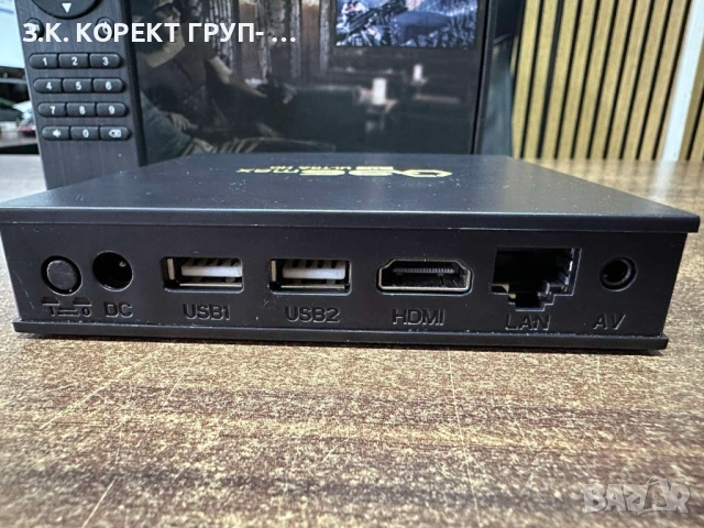 Медиен плейър Smart TV Box Q96 MAX 4K, Android, снимка 5 - Плейъри, домашно кино, прожектори - 53963252