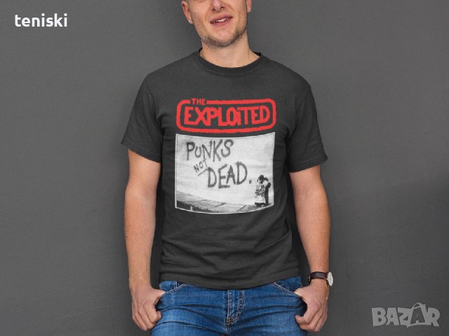 Тениски The Exploited 5 модела, снимка 2 - Тениски - 39381743