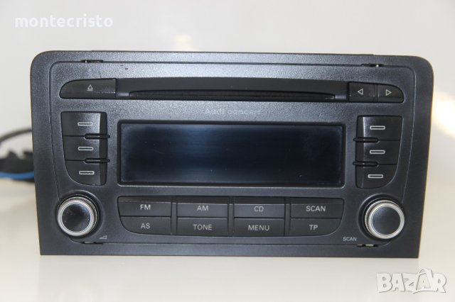 CD Radio Audi A3 8P (2003-2008г.) 8P0 035 186 G / 8P0035186G двоен дин