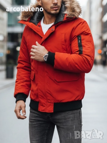 Мъжко зимно яке, 3цвята , снимка 4 - Якета - 52777557