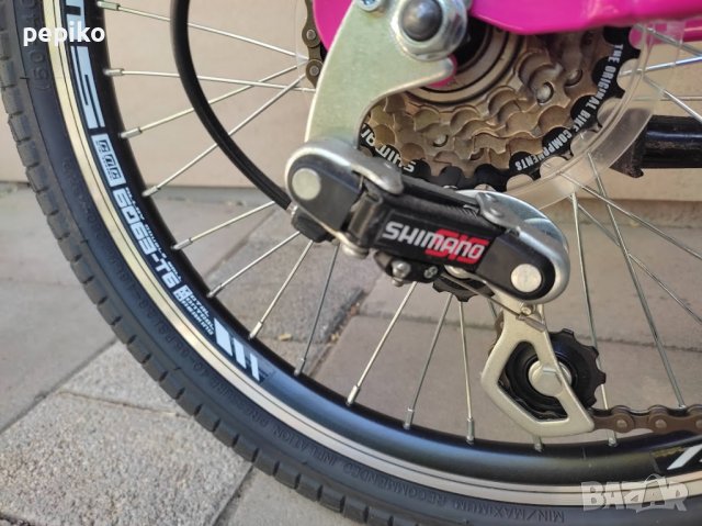 Продавам колела внос от Германия детски мтв велосипед MAGIC 20 цола преден амортисьор, снимка 15 - Велосипеди - 36742443