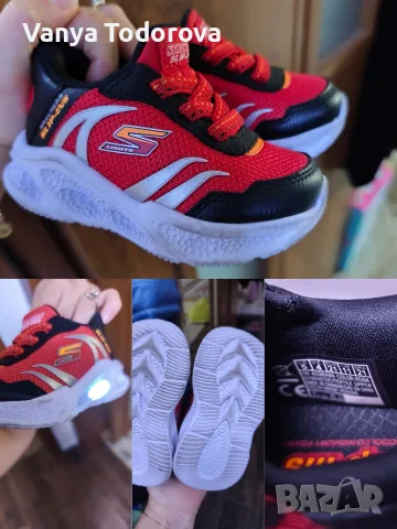 Светещи маратонки Skechers slip-on 21 размер