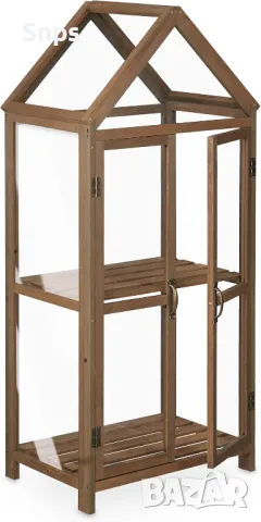 Домашна оранжерия за отглеждане на растения, за открито и закрито 146 x 66 x 47,5 cm , снимка 7 - Други стоки за дома - 47553931