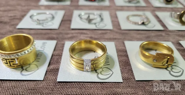 Дамски пръстени , снимка 5 - Пръстени - 50127554