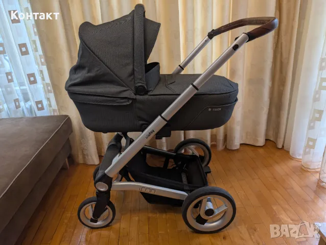 Количка Mutsy Icon Vision Голям комплект, снимка 5 - Детски колички - 50419088