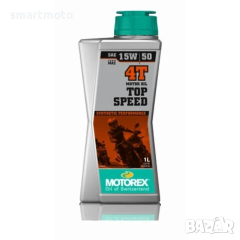 Motorex Масло Top Speed 4T 15W/50 1 Ltr, снимка 1