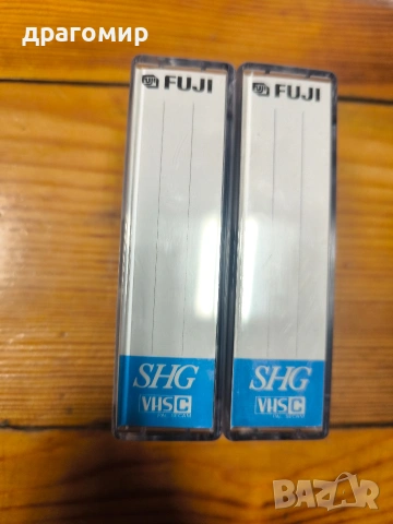 FUJI SHG EC-60 VHS C Cassette , снимка 2 - Камери - 54027303