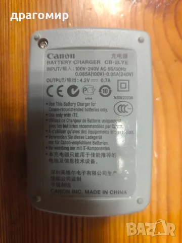 Canon BATTERI CHARGER CB-2LYE , снимка 2 - Батерии, зарядни - 47851473