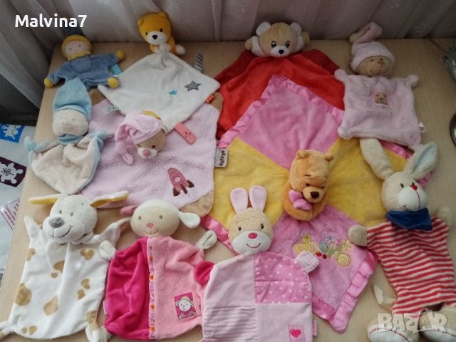 Бебешки кърпички за гушкане