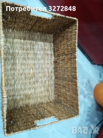 Плетен сандък( панер) 50/37/29см, снимка 5 - Други стоки за дома - 38946488