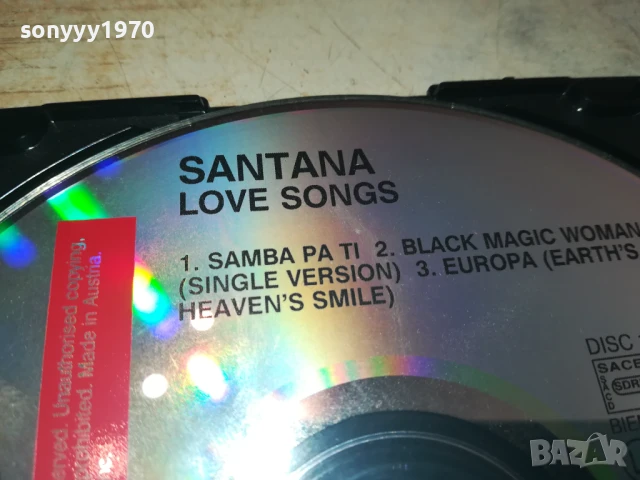SANTANA CD 0808251529, снимка 10 - CD дискове - 51299192