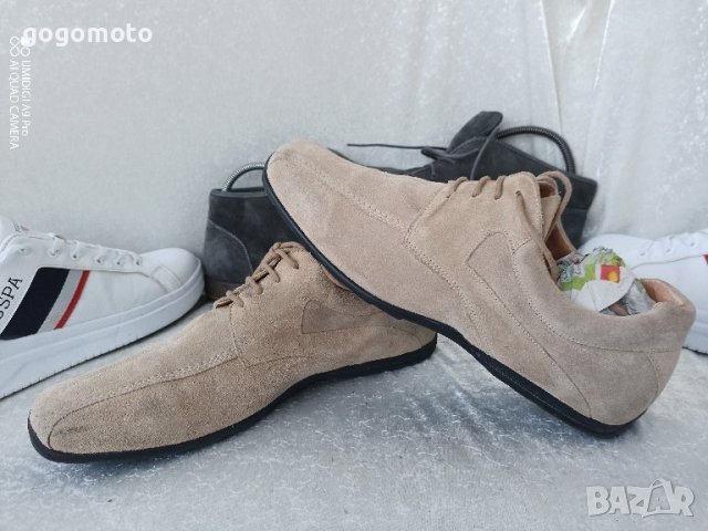 мъжки ежедневни спортни обувки от естествена кожа - велур 44 - 45, снимка 18 - Ежедневни обувки - 44451058