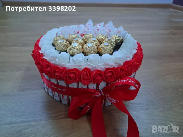 Ръчно изработена торта Киндер , снимка 4 - Други - 48615147