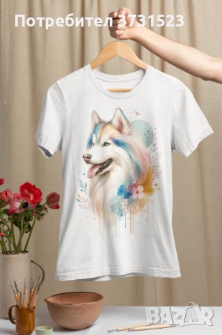 Тениска \ Тениски с дизайн на кучета всички породи, снимка 3 - Тениски - 42820302