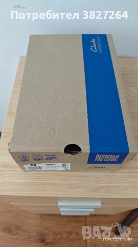 Нови мъжки обувки Clarks , снимка 5 - Ежедневни обувки - 52399157