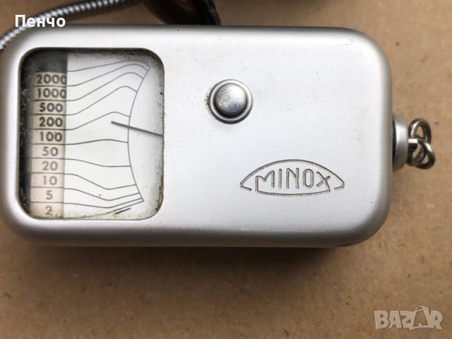 стар фотоапарат и светломер "MINOX WETZLAR" - 1940/53г. - MADE IN GERMANY - МИНИ, снимка 14 - Антикварни и старинни предмети - 45142278
