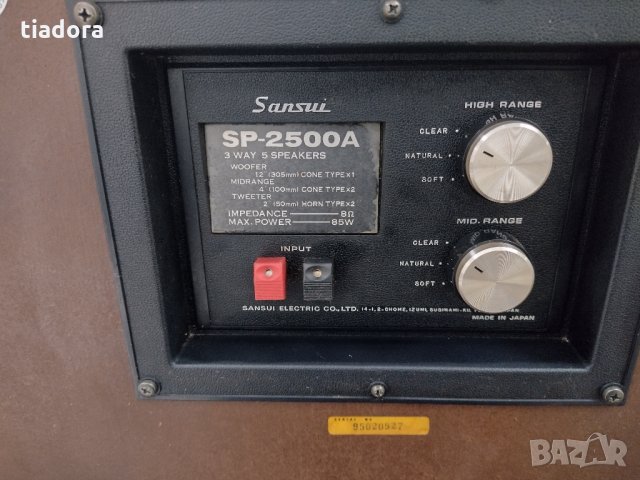 Sansui SP-2500, снимка 11 - Тонколони - 34420513