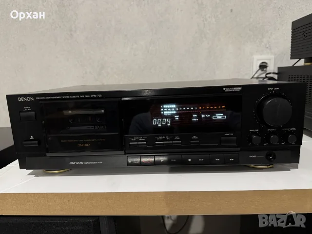 Продавам триглав касетен  дек Denon DRM-700, снимка 2 - Декове - 56154988