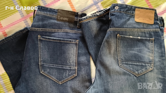 Дънки ALCOTT&CO / LEOX DENIM мъжки 2 броя, размер 36