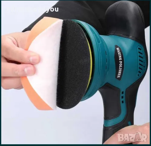 Машина с батерия 12V и ексцентрик диск с 125 мм за шлайфане и полиране, снимка 3 - Други инструменти - 49317162