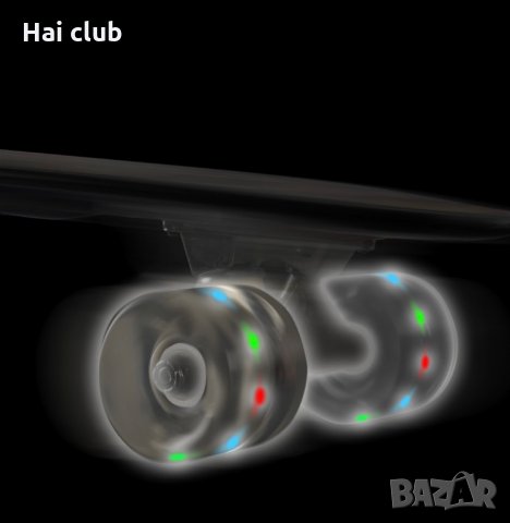 Пениборд с принт/скейтборд/penny board/skateboard/Пениборд светещ, снимка 6 - Скейтборд, ховърборд, уейвборд - 30895274