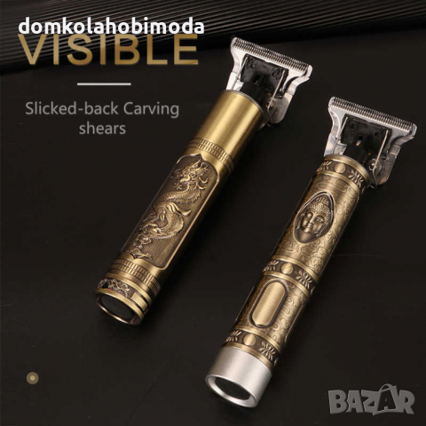 Намаление Безжичен тример за брада и коса, Фина настройка1,5/3/6/9 мм, Миеща се глава на острието, снимка 2 - Тримери - 36550679