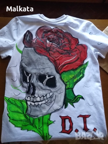 ръчно рисувани тениски