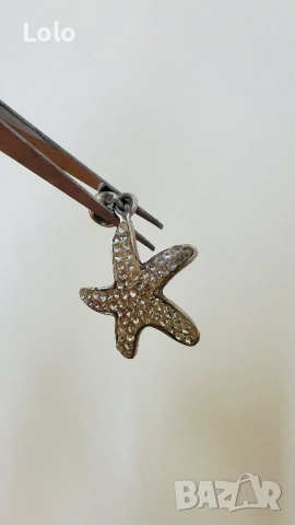 Сребърна висулка „Морска звезда“ – фин блясък и нежна елегантност, снимка 4 - Колиета, медальони, синджири - 54106195