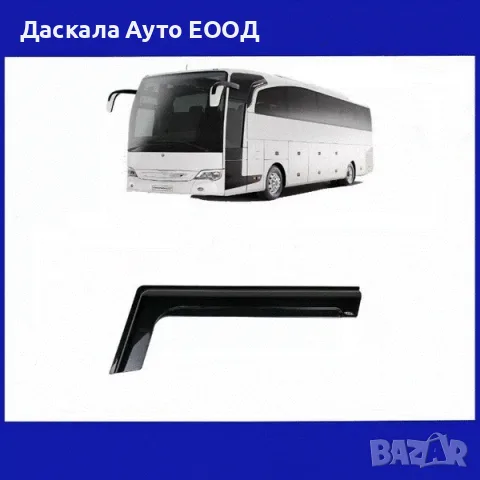 Ветробран за шофьорски прозорец на автобус за Mercedes Travego 2006-2012г.