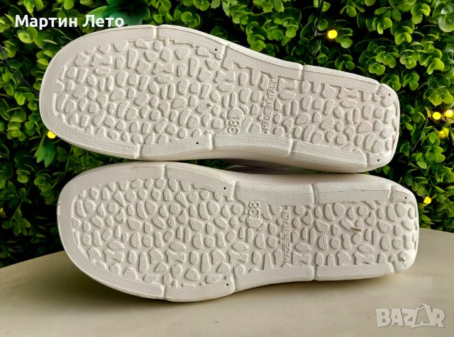 Дамски чехли. Естествена кожа. Анатомични, снимка 3 - Маратонки - 42906037