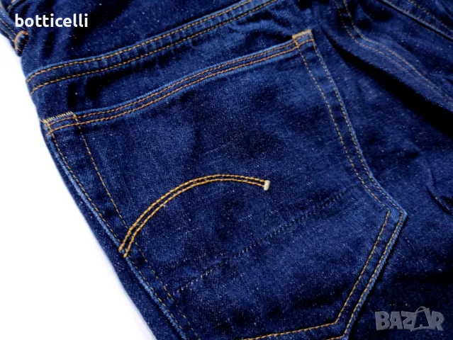 G-star 3301 Straight Mens 1/2 - W30 - оригинални мъжки къси дънкови панталони , снимка 9 - Къси панталони - 50405611